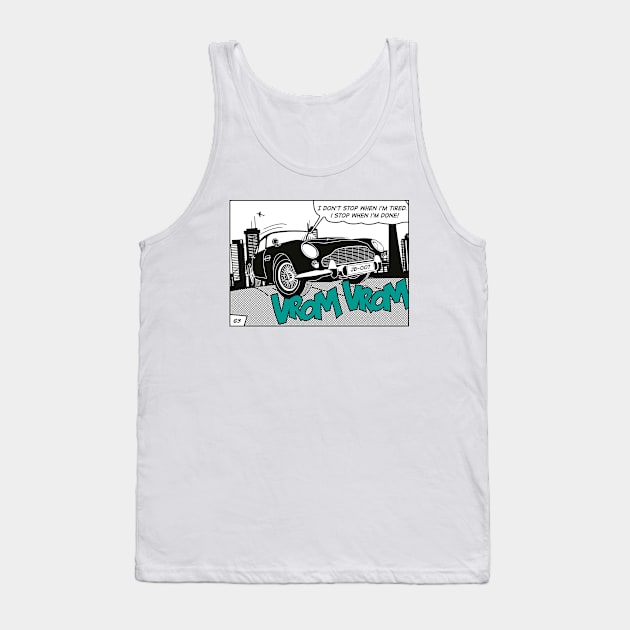 vrom vrom Aston Martin db5 Tank Top by bworkdesign